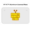 4 X 7 Aluminum License Plate  Thumbnail