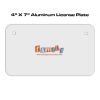 4 X 7 Aluminum License Plate  Thumbnail