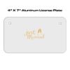 4 X 7 Aluminum License Plate  Thumbnail