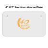 4 X 7 Aluminum License Plate  Thumbnail