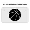 4 X 7 Aluminum License Plate  Thumbnail
