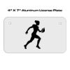4 X 7 Aluminum License Plate  Thumbnail