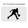 4 X 7 Aluminum License Plate  Thumbnail