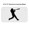 4 X 7 Aluminum License Plate  Thumbnail