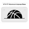 4 X 7 Aluminum License Plate  Thumbnail