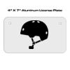 4 X 7 Aluminum License Plate  Thumbnail