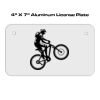 4 X 7 Aluminum License Plate  Thumbnail