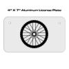 4 X 7 Aluminum License Plate  Thumbnail