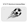 4 X 7 Aluminum License Plate  Thumbnail