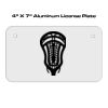 4 X 7 Aluminum License Plate  Thumbnail