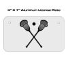 4 X 7 Aluminum License Plate  Thumbnail