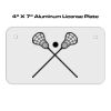 4 X 7 Aluminum License Plate  Thumbnail