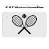 4 X 7 Aluminum License Plate  Thumbnail