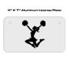 4 X 7 Aluminum License Plate  Thumbnail