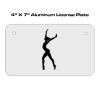 4 X 7 Aluminum License Plate  Thumbnail