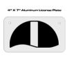 4 X 7 Aluminum License Plate  Thumbnail