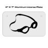 4 X 7 Aluminum License Plate  Thumbnail