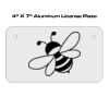 4 X 7 Aluminum License Plate  Thumbnail
