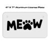 4 X 7 Aluminum License Plate  Thumbnail