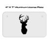 4 X 7 Aluminum License Plate  Thumbnail
