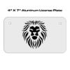 4 X 7 Aluminum License Plate  Thumbnail