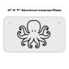 4 X 7 Aluminum License Plate  Thumbnail