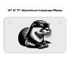 4 X 7 Aluminum License Plate  Thumbnail
