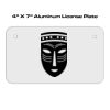 4 X 7 Aluminum License Plate  Thumbnail