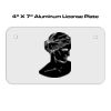 4 X 7 Aluminum License Plate  Thumbnail