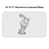 4 X 7 Aluminum License Plate  Thumbnail