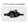 4 X 7 Aluminum License Plate  Thumbnail