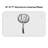 4 X 7 Aluminum License Plate  Thumbnail