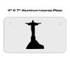 4 X 7 Aluminum License Plate  Thumbnail