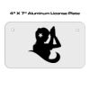 4 X 7 Aluminum License Plate  Thumbnail