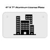 4 X 7 Aluminum License Plate  Thumbnail