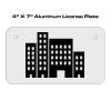 4 X 7 Aluminum License Plate  Thumbnail