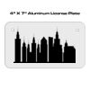 4 X 7 Aluminum License Plate  Thumbnail