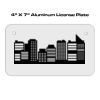 4 X 7 Aluminum License Plate  Thumbnail