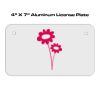 4 X 7 Aluminum License Plate  Thumbnail