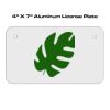 4 X 7 Aluminum License Plate  Thumbnail