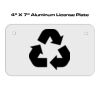 4 X 7 Aluminum License Plate  Thumbnail