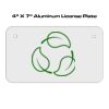 4 X 7 Aluminum License Plate  Thumbnail