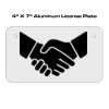 4 X 7 Aluminum License Plate  Thumbnail