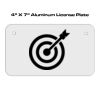 4 X 7 Aluminum License Plate  Thumbnail