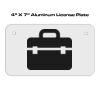 4 X 7 Aluminum License Plate  Thumbnail