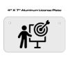 4 X 7 Aluminum License Plate  Thumbnail