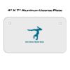 4 X 7 Aluminum License Plate  Thumbnail