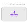 4 X 7 Aluminum License Plate  Thumbnail