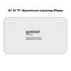 4 X 7 Aluminum License Plate  Thumbnail