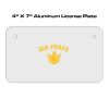 4 X 7 Aluminum License Plate  Thumbnail